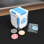 Fantastic Four Suit - Deck Box
