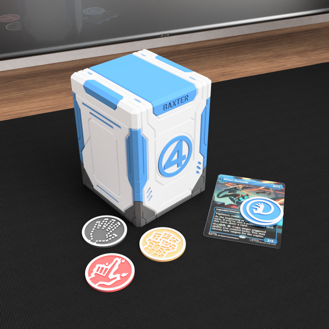 Fantastic Four Suit - Deck Box