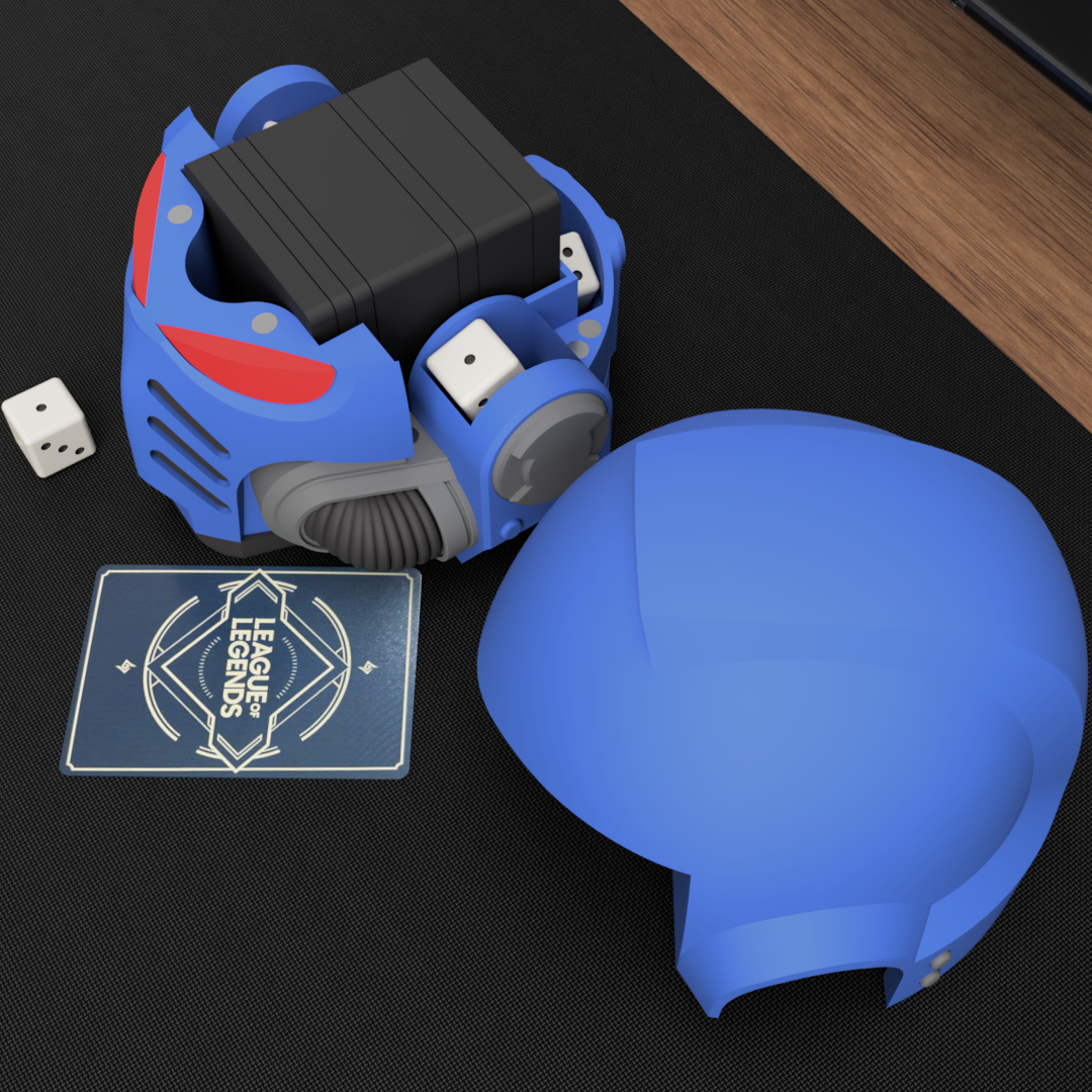 Armor Helmet Deckbox - Deck Box