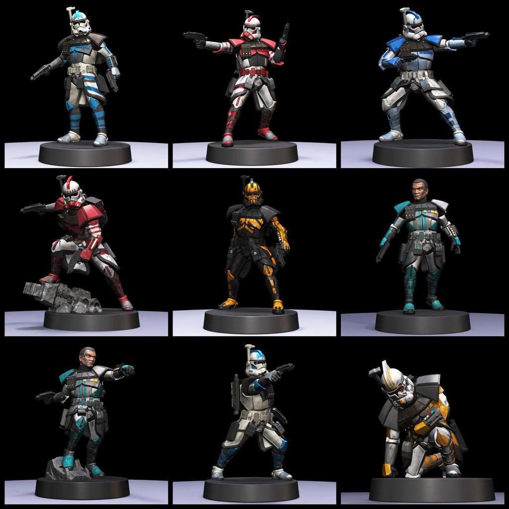 ARC Trooper Pack - Miniature