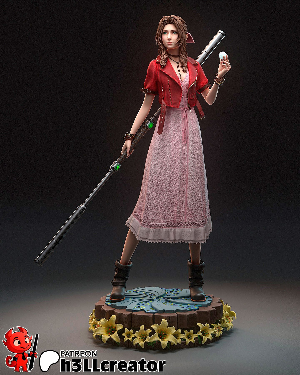 Aerith - Highly Detailed Statue - Fanart