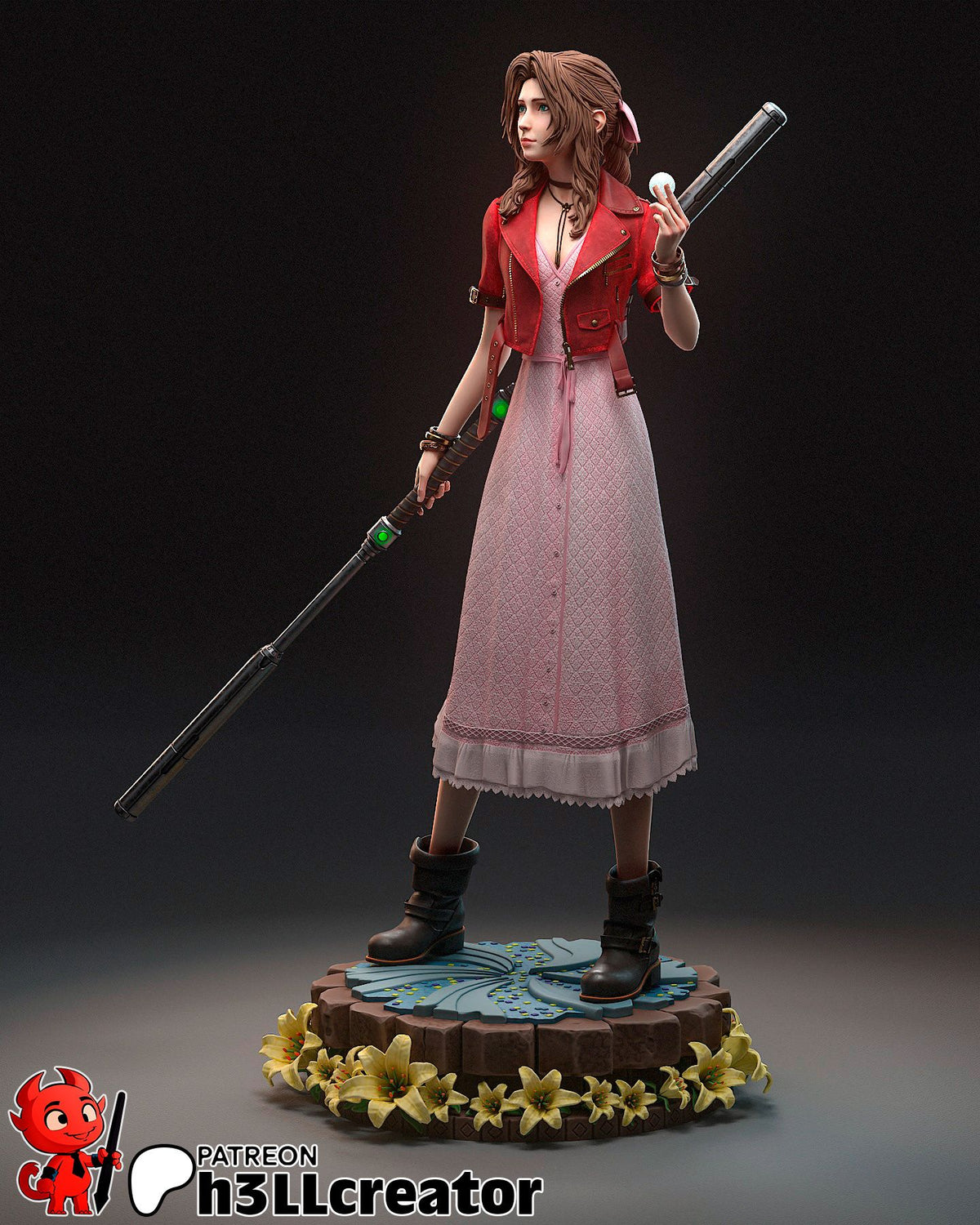 Aerith - Highly Detailed Statue - Fanart