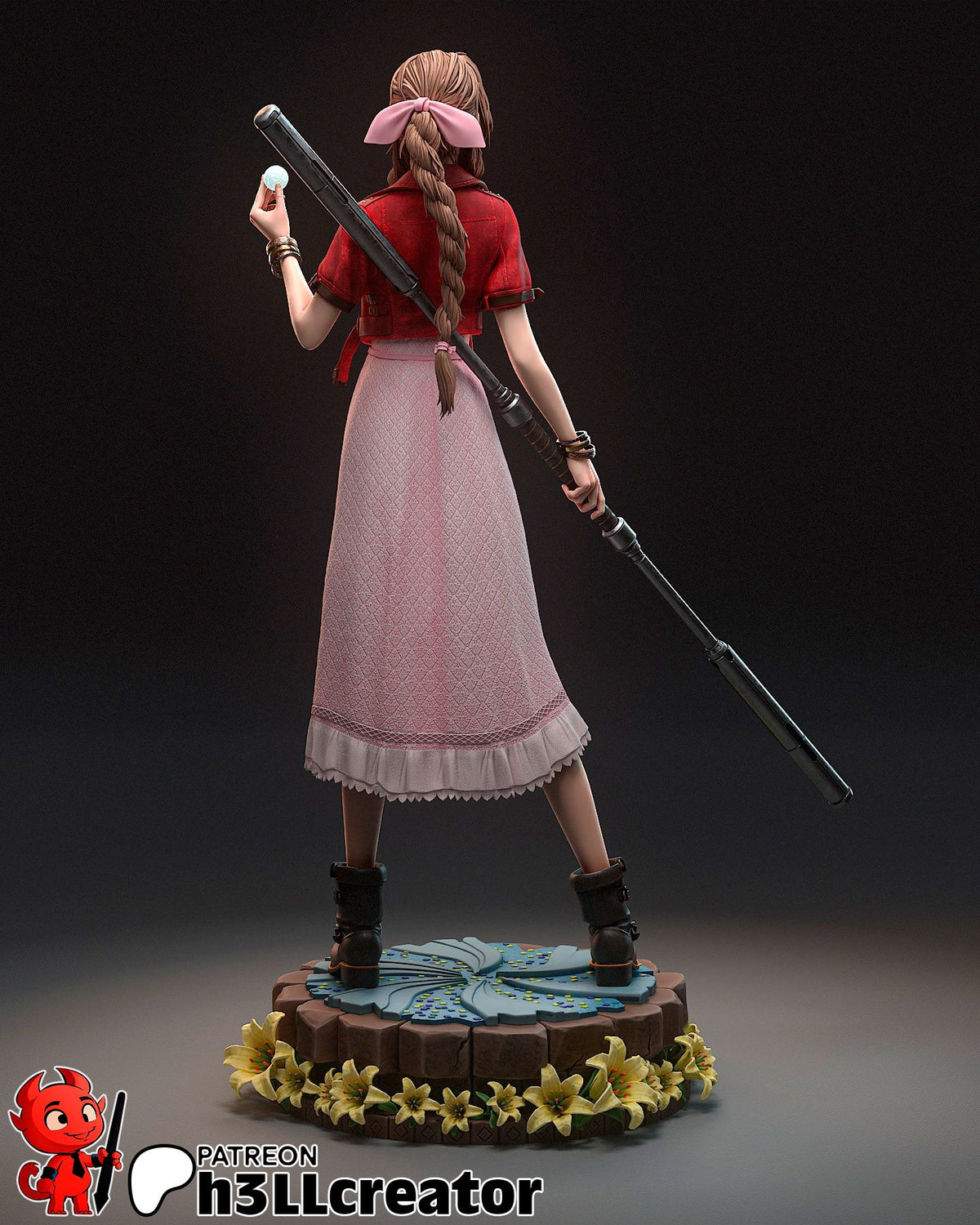 Aerith - Highly Detailed Statue - Fanart