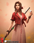 Aerith - Highly Detailed Statue - Fanart