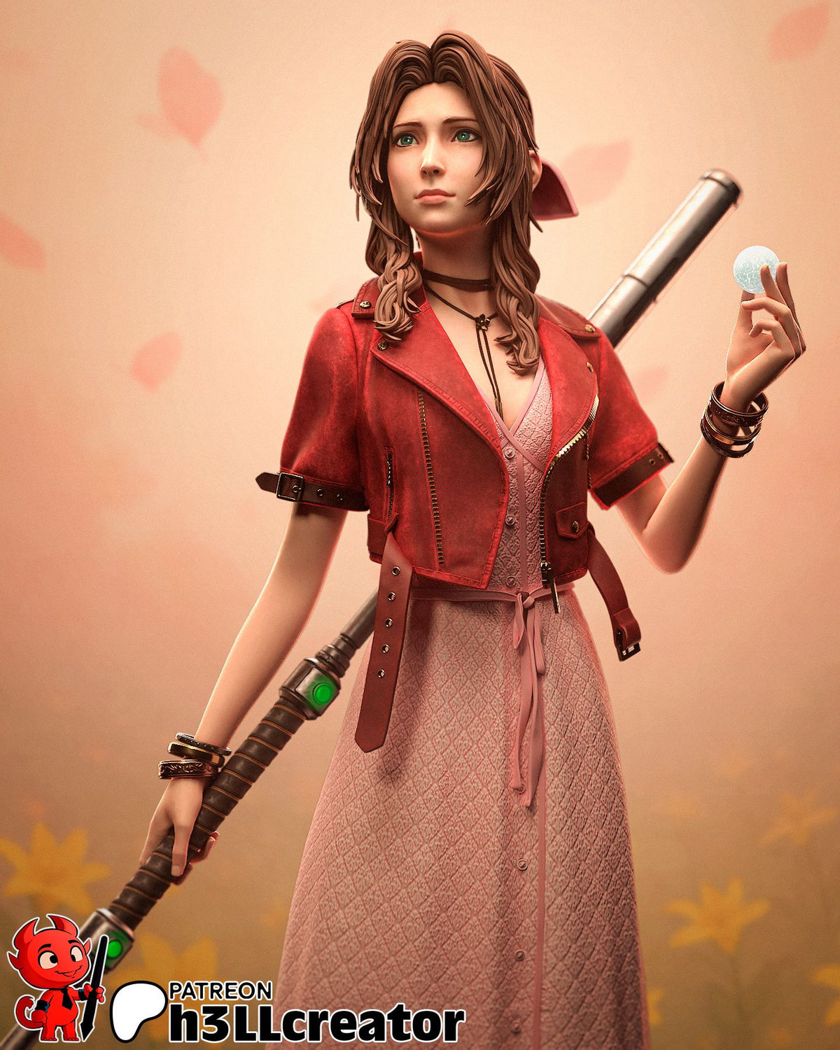 Aerith - Highly Detailed Statue - Fanart