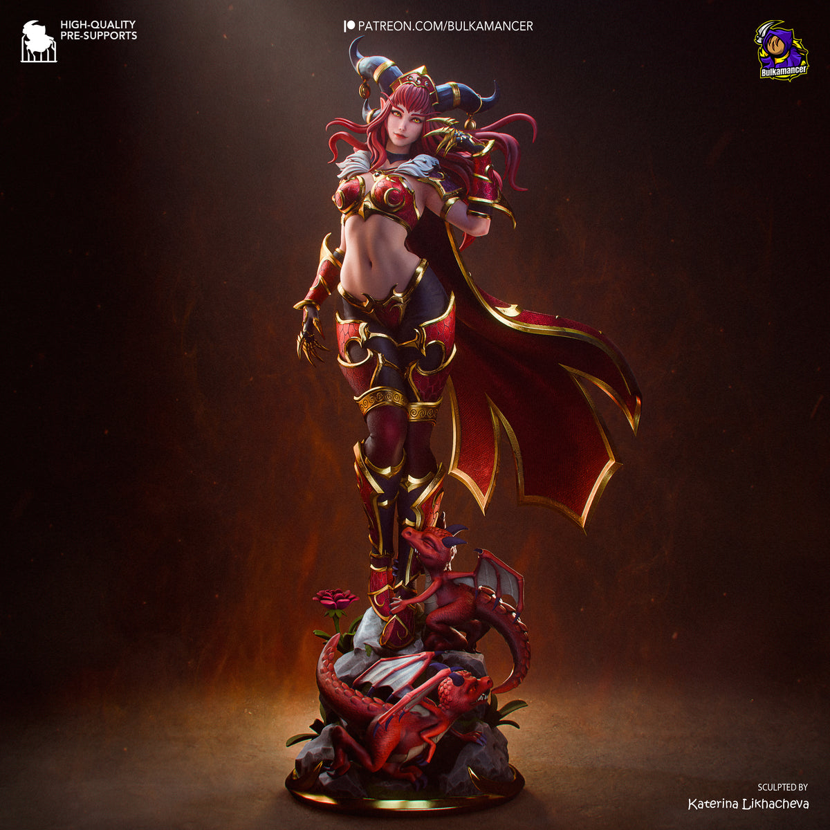Alexstrasza - Highly Detailed Statue - Fanart