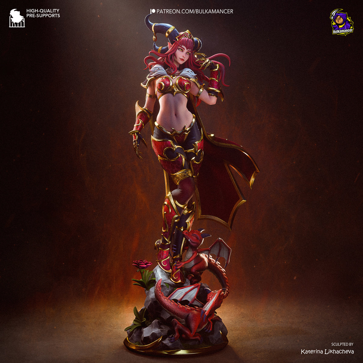 Alexstrasza - Highly Detailed Statue - Fanart