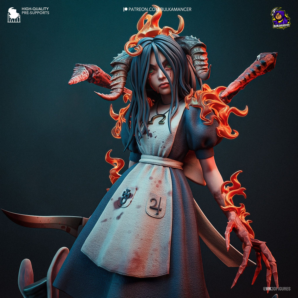 Alice - Highly Detailed Statue - Fanart