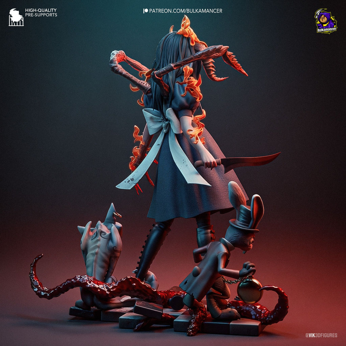 Alice - Highly Detailed Statue - Fanart