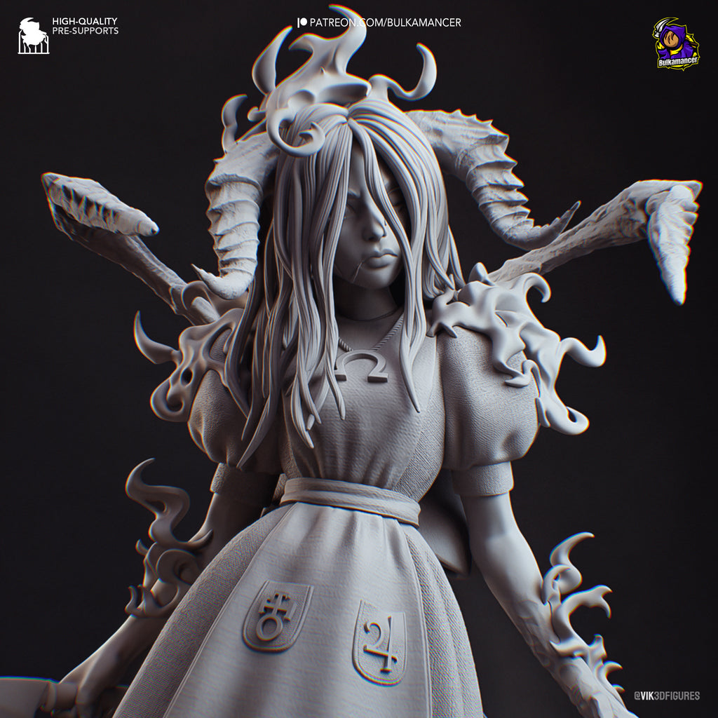 Alice - Highly Detailed Statue - Fanart