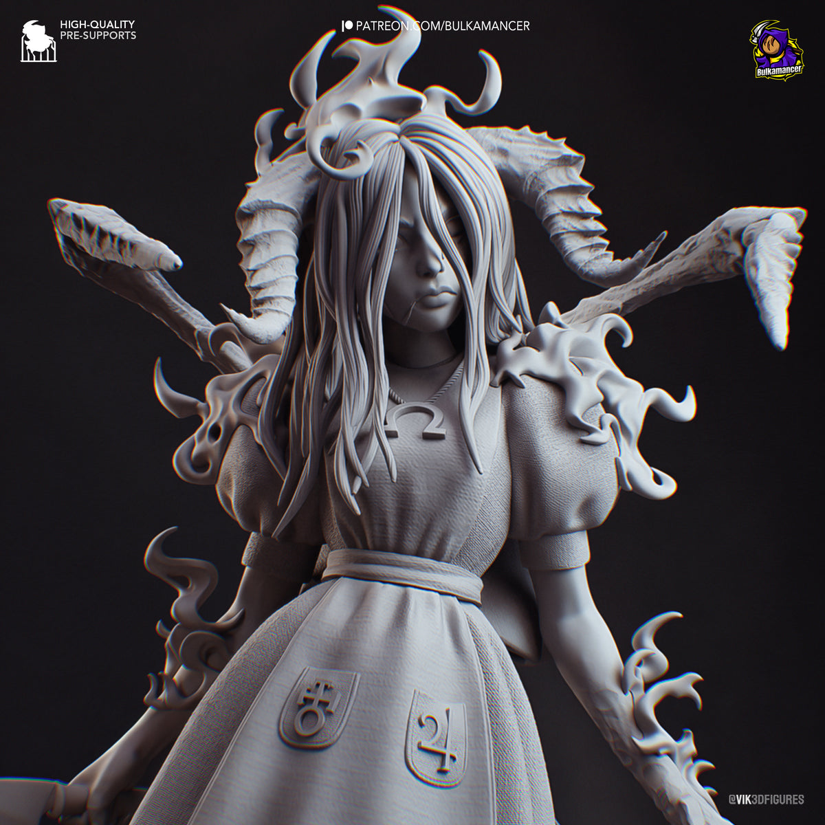 Alice - Highly Detailed Statue - Fanart