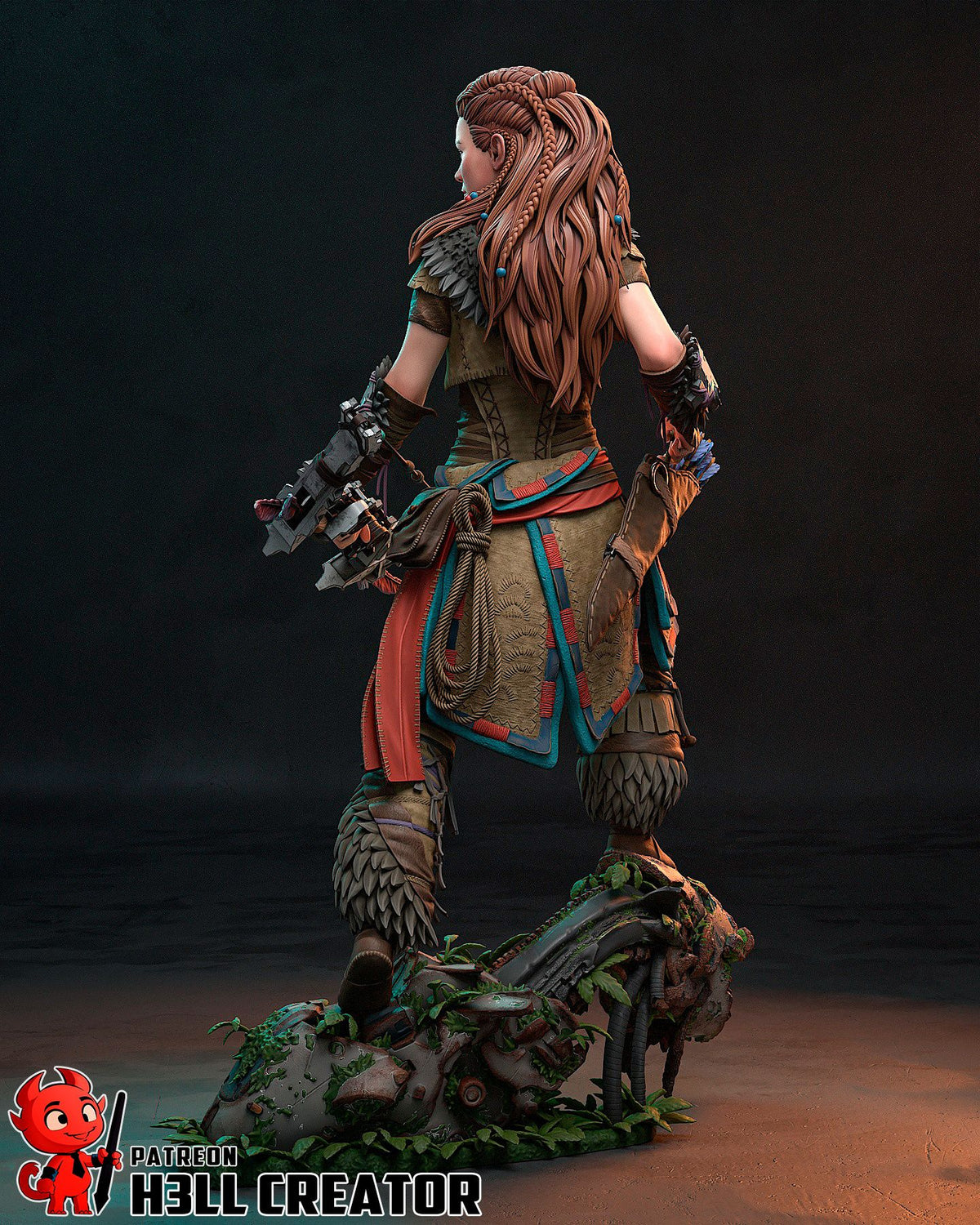 Aloy - Highly Detailed Statue - Fanart
