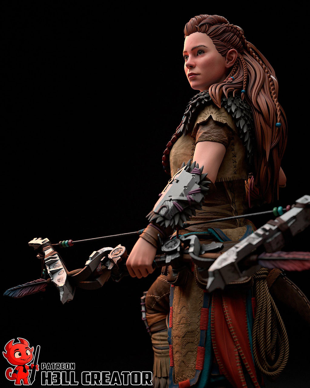 Aloy - Highly Detailed Statue - Fanart