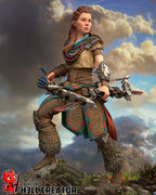 Aloy - Highly Detailed Statue - Fanart
