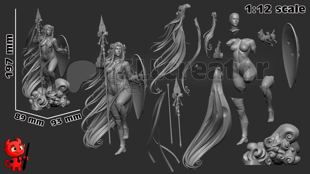 Aphrodite - Highly Detailed Statue - Fanart