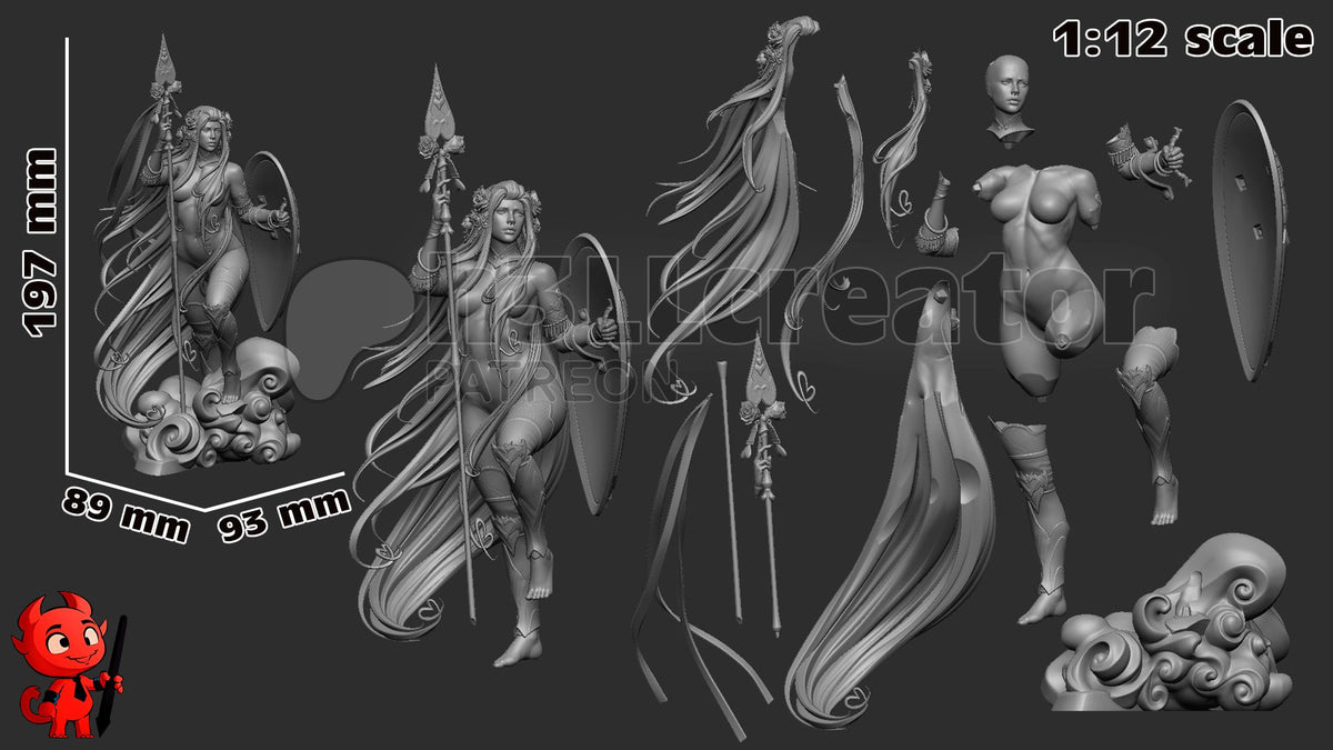 Aphrodite - Highly Detailed Statue - Fanart