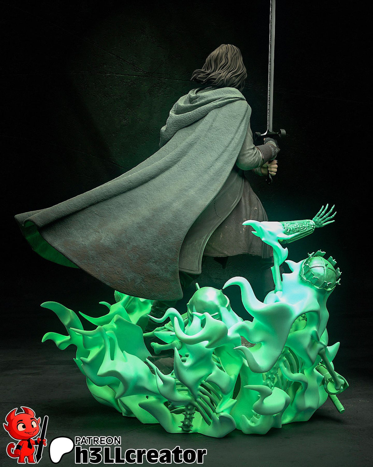 Aragorn - Highly Detailed Statue - Fanart