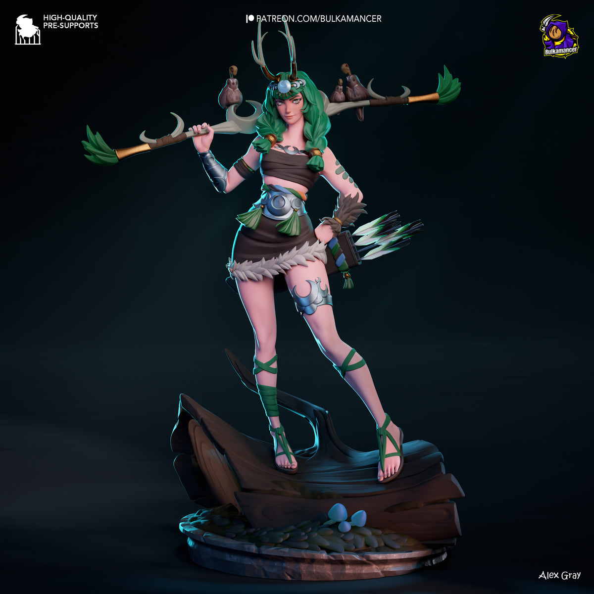 Artemis - Highly Detailed Statue - Fanart
