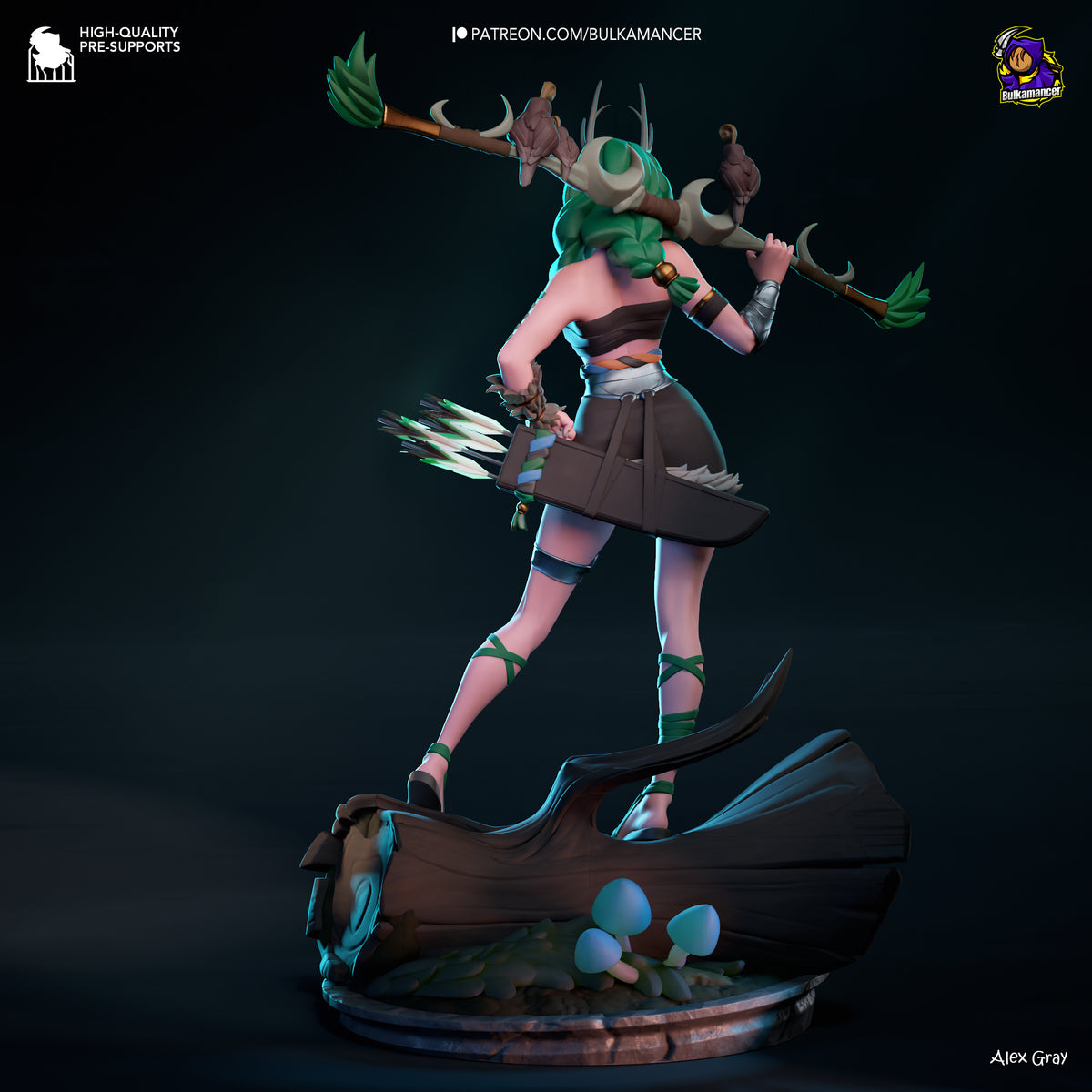 Artemis - Highly Detailed Statue - Fanart