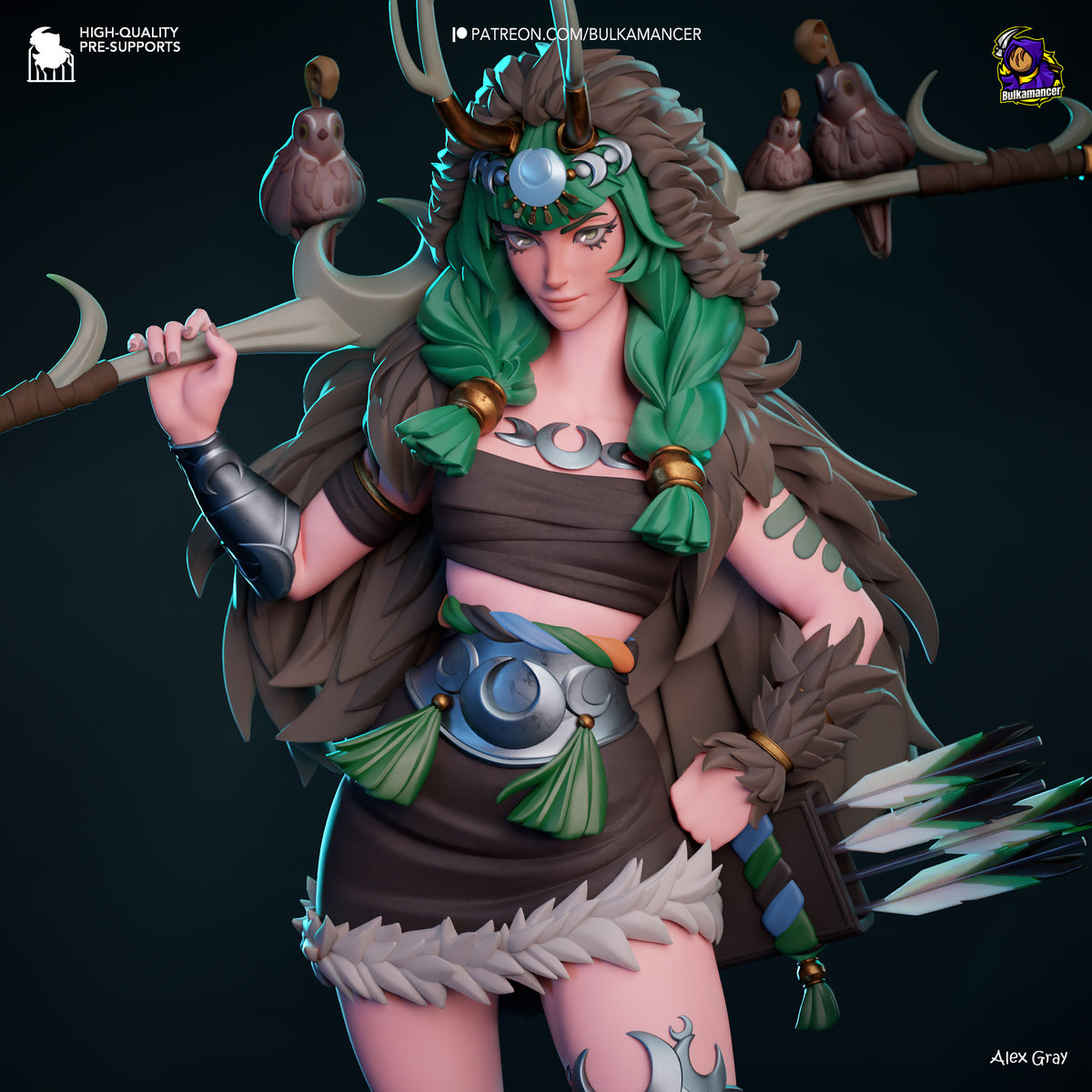 Artemis - Highly Detailed Statue - Fanart