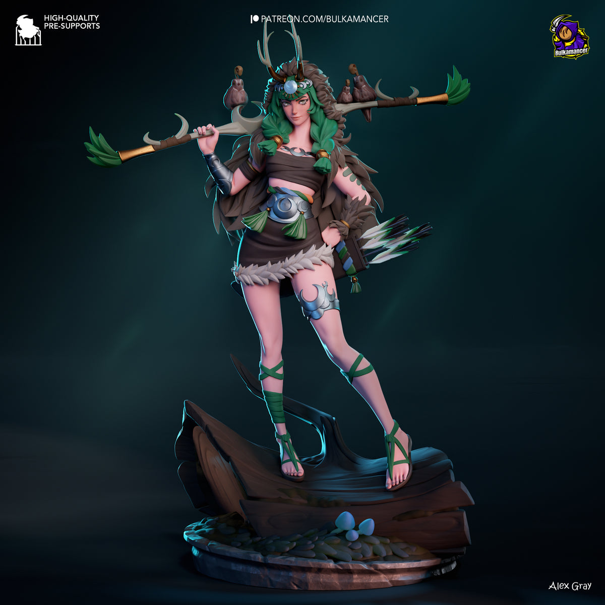 Artemis - Highly Detailed Statue - Fanart