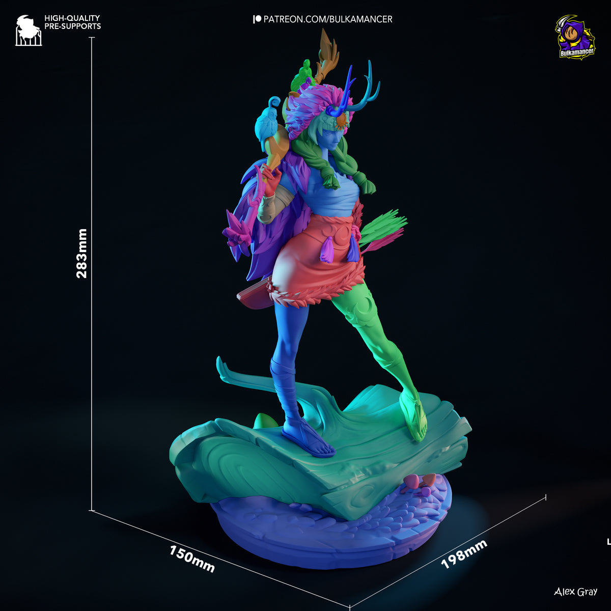 Artemis - Highly Detailed Statue - Fanart