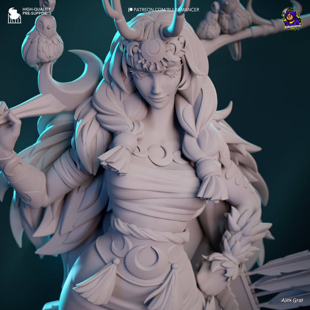 Artemis - Highly Detailed Statue - Fanart