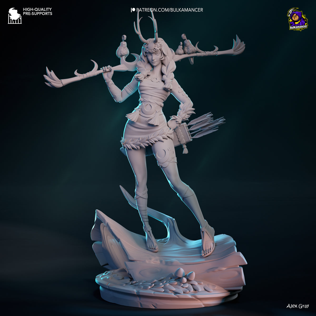 Artemis - Highly Detailed Statue - Fanart