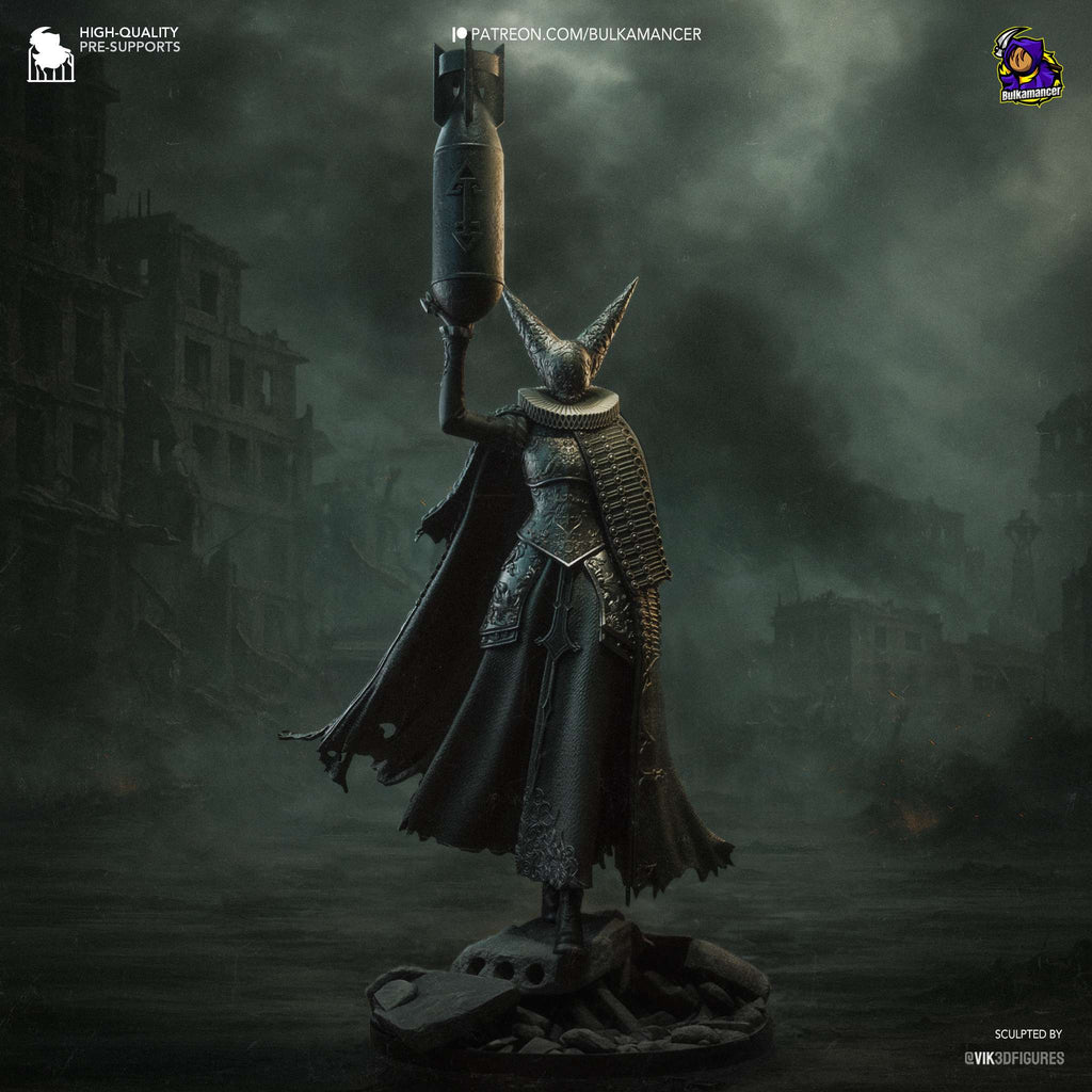 Artillery Witch - Highly Detailed Statue - Fanart