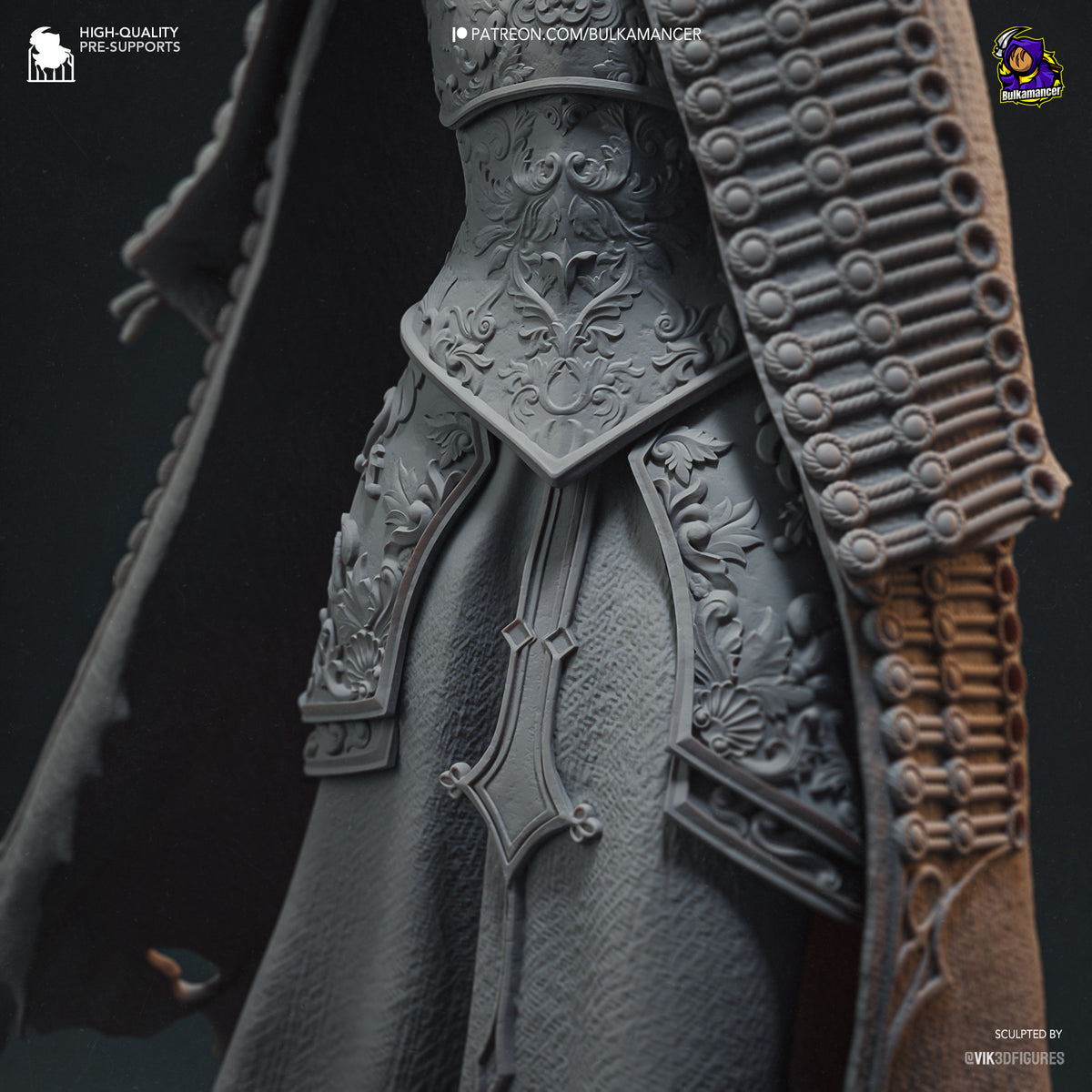 Artillery Witch - Highly Detailed Statue - Fanart