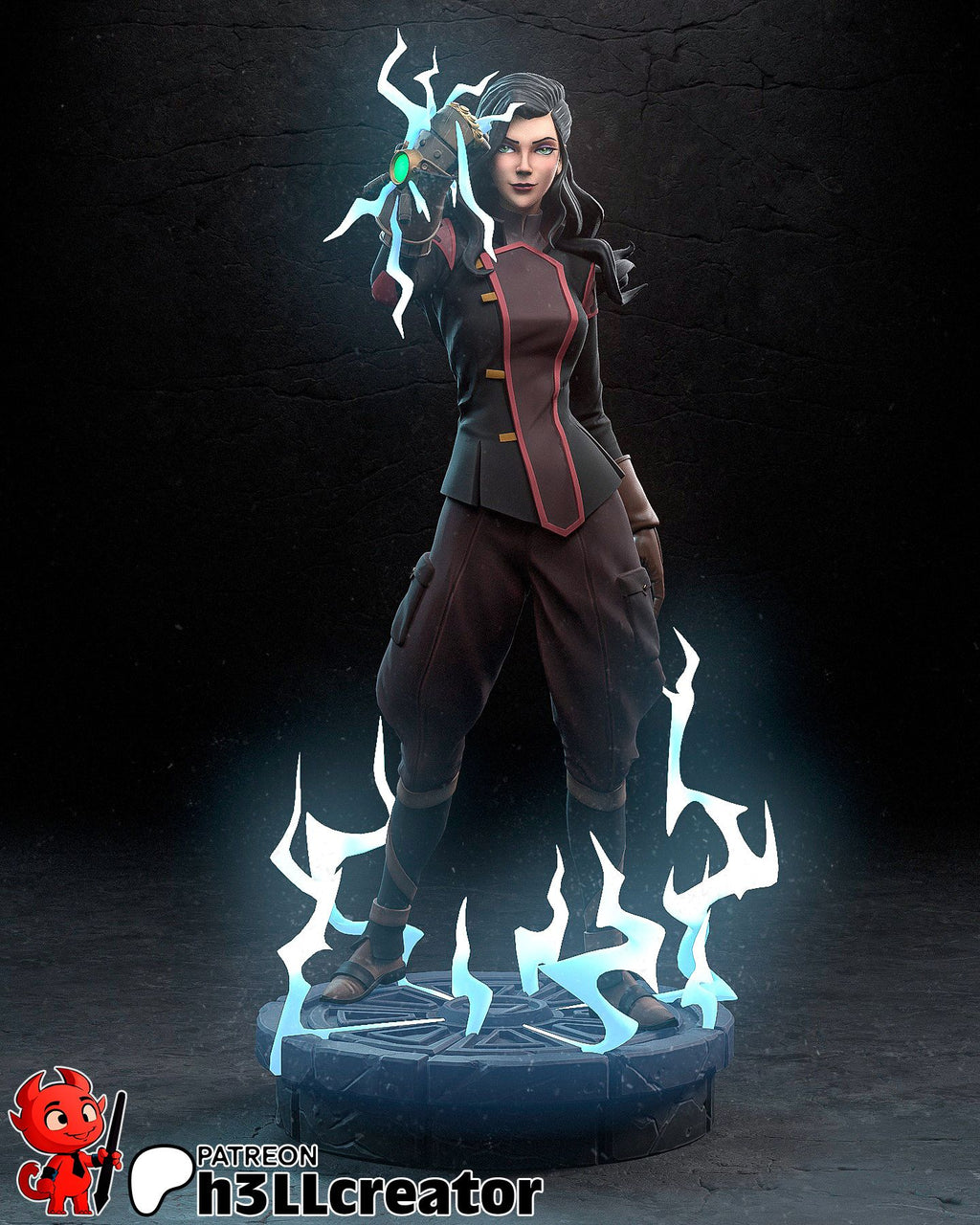 Asami - Highly Detailed Statue - Fanart