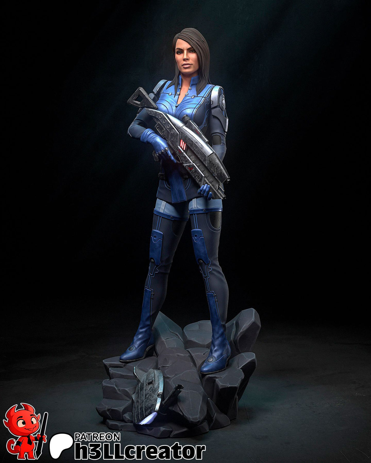 Ashley - Highly Detailed Statue - Fanart