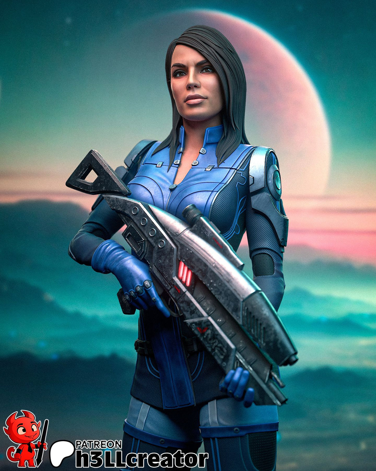 Ashley - Highly Detailed Statue - Fanart