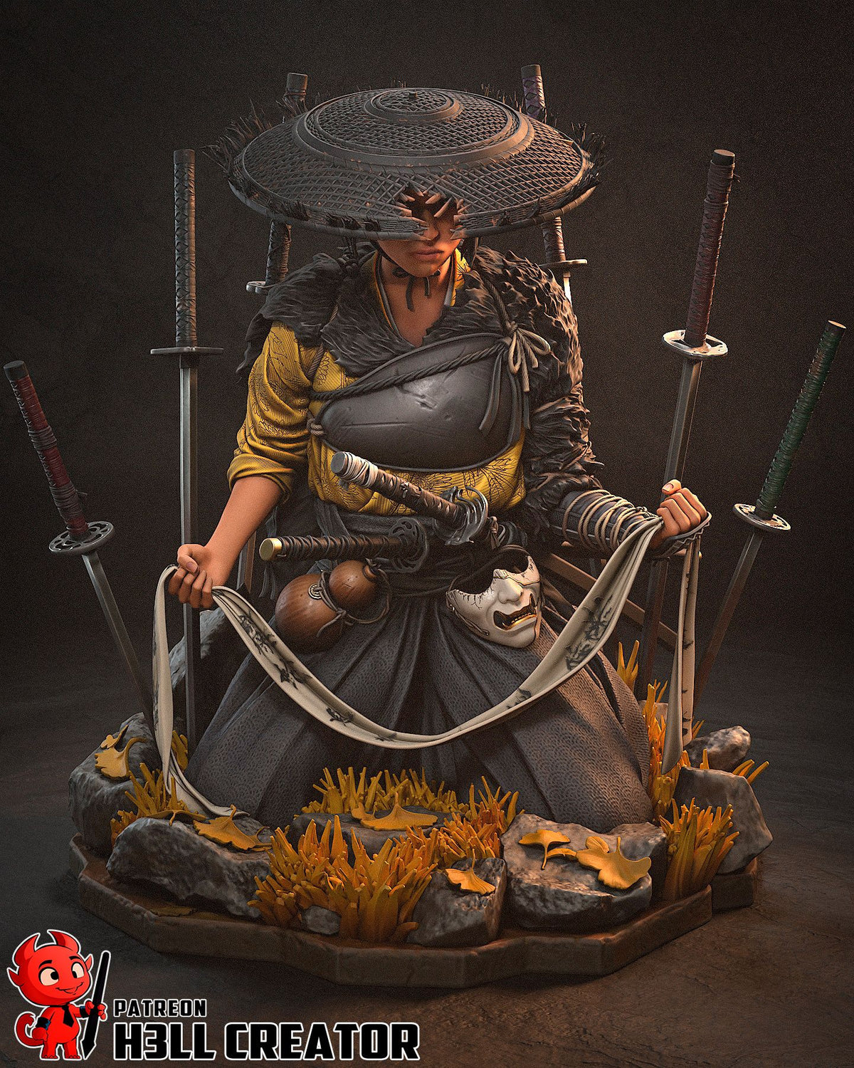 Atsu - Highly Detailed Statue - Fanart