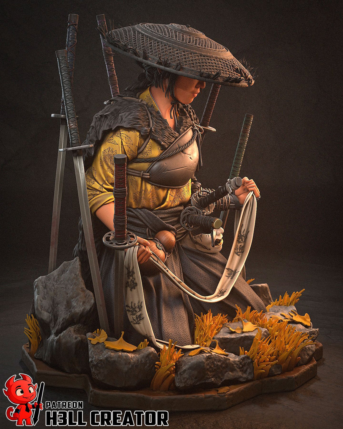 Atsu - Highly Detailed Statue - Fanart