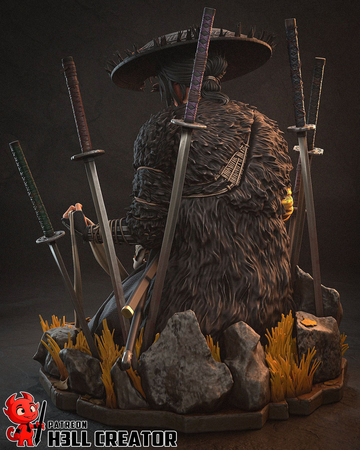 Atsu - Highly Detailed Statue - Fanart
