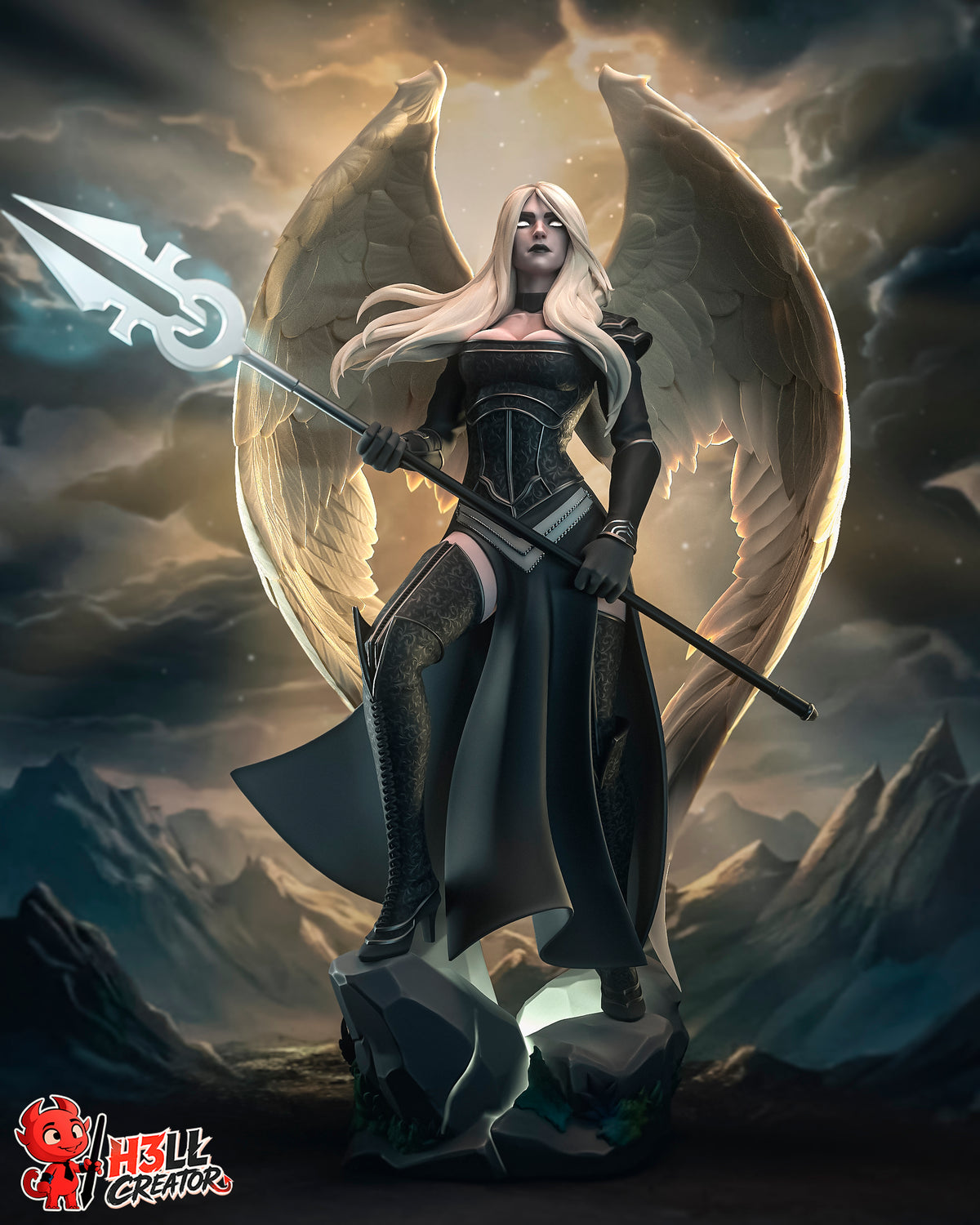 Avacyn - Highly Detailed Statue - Fanart