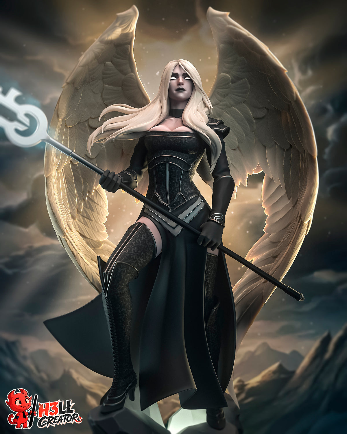 Avacyn - Highly Detailed Statue - Fanart