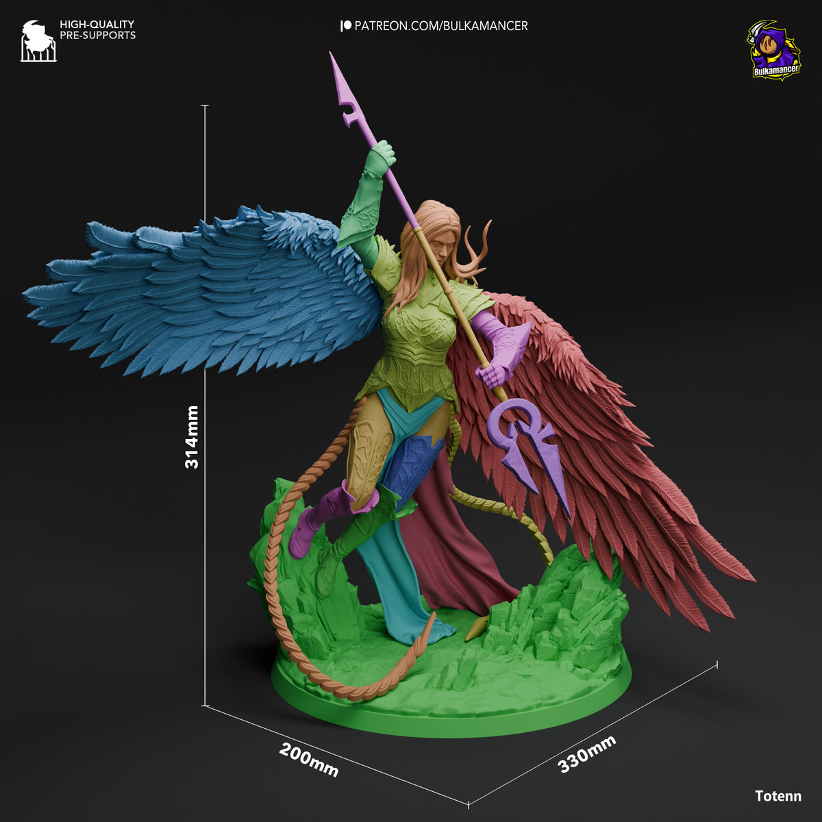 Avacyn - Highly Detailed Statue - Fanart