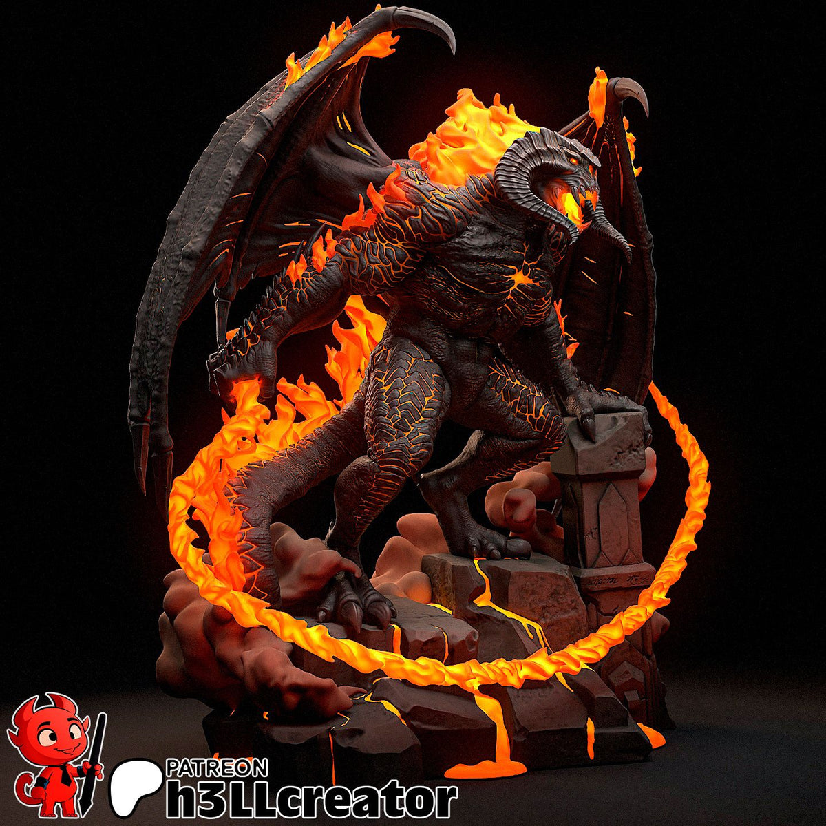 Balrog - Highly Detailed Statue - Fanart