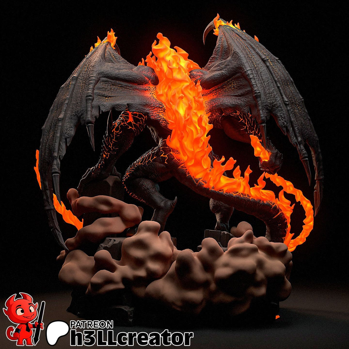Balrog - Highly Detailed Statue - Fanart