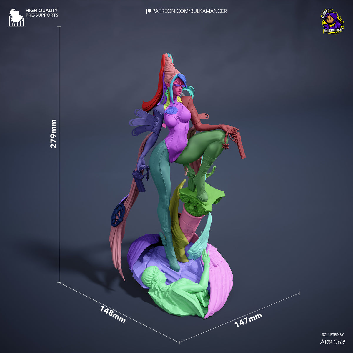 Bayonetta - Highly Detailed Statue - Fanart