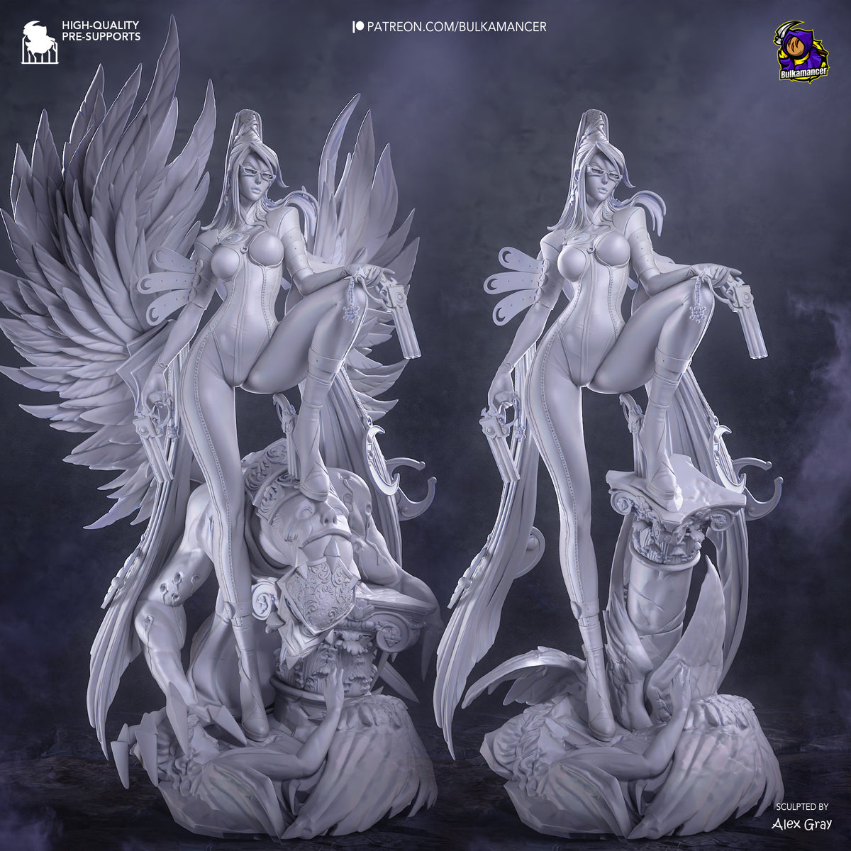 Bayonetta - Highly Detailed Statue - Fanart
