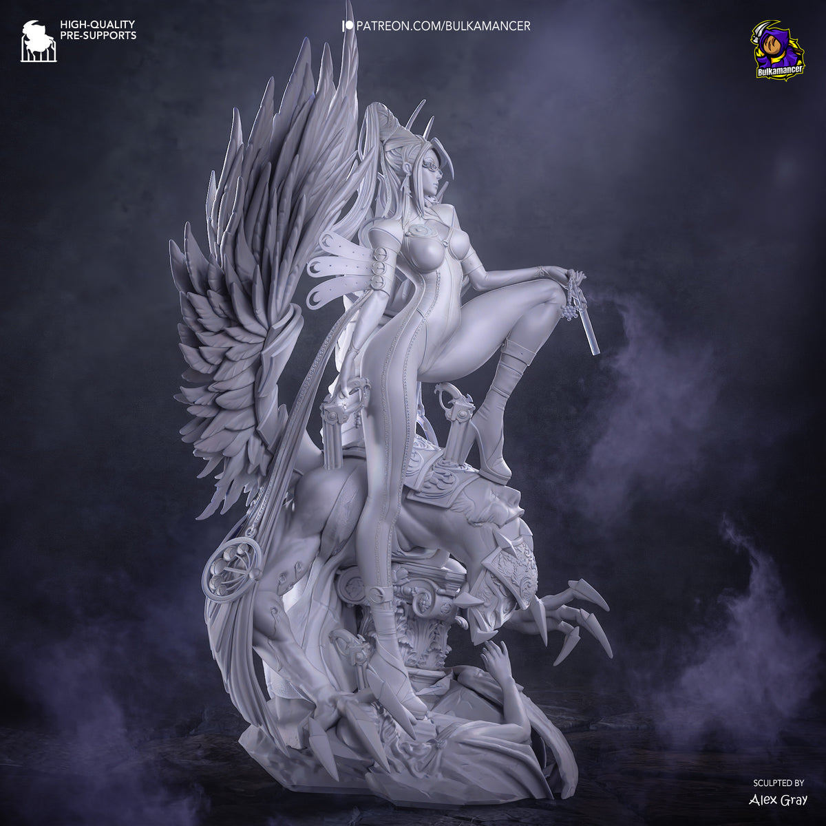 Bayonetta - Highly Detailed Statue - Fanart