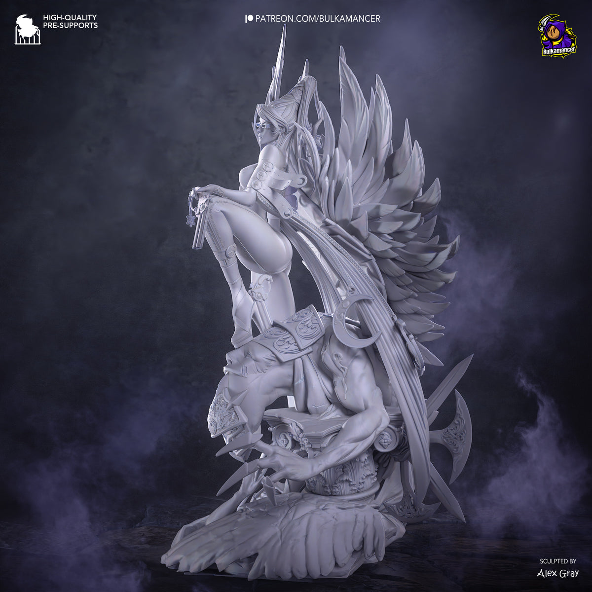 Bayonetta - Highly Detailed Statue - Fanart