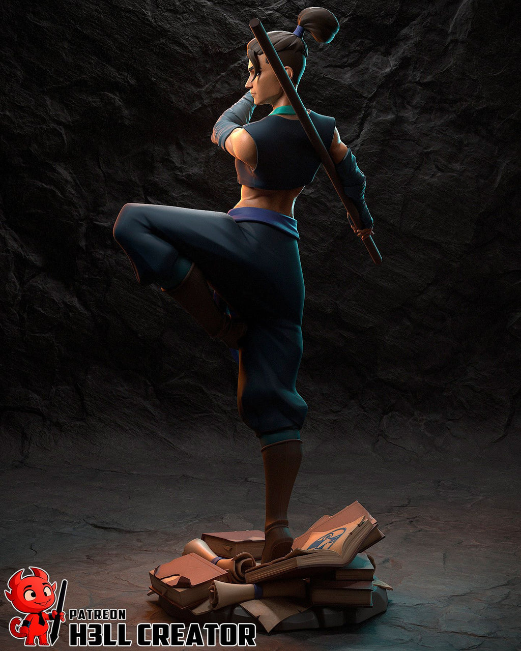 Beauregard - Highly Detailed Statue - Fanart