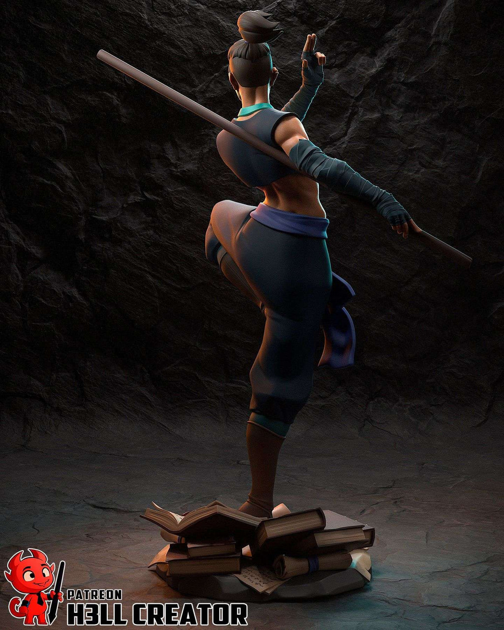 Beauregard - Highly Detailed Statue - Fanart