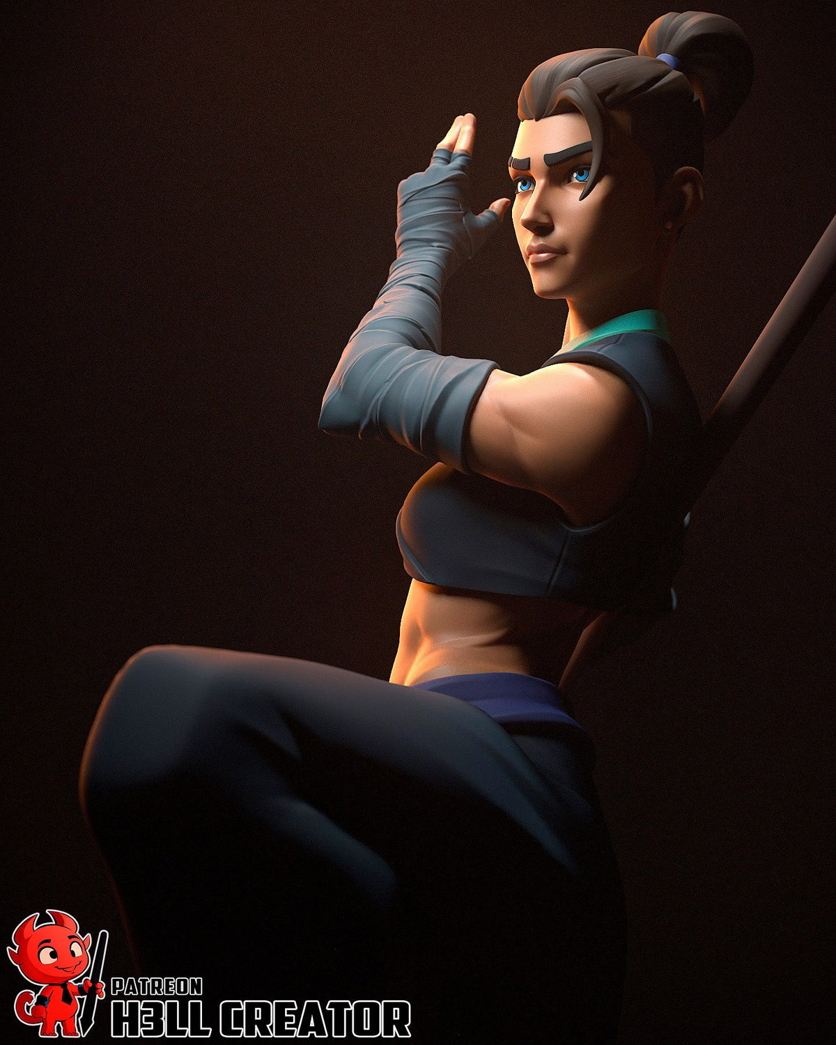 Beauregard - Highly Detailed Statue - Fanart