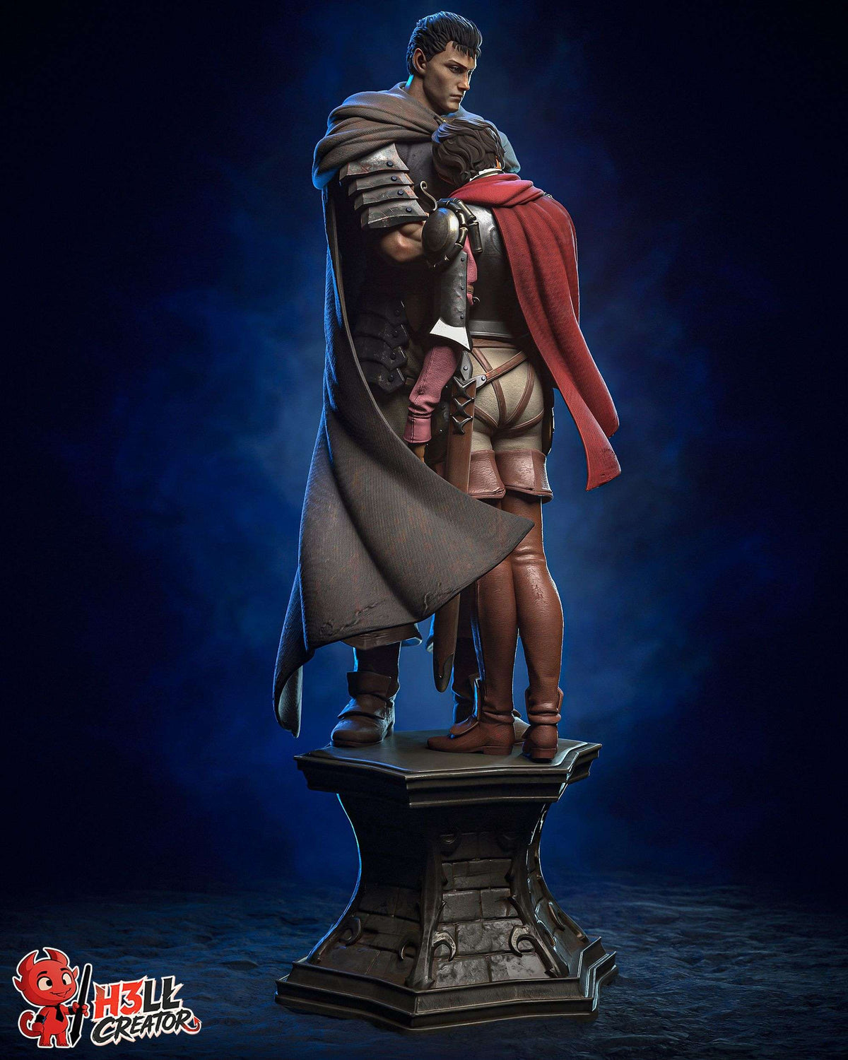 Guts and Casca - Highly Detailed Statue - Fanart