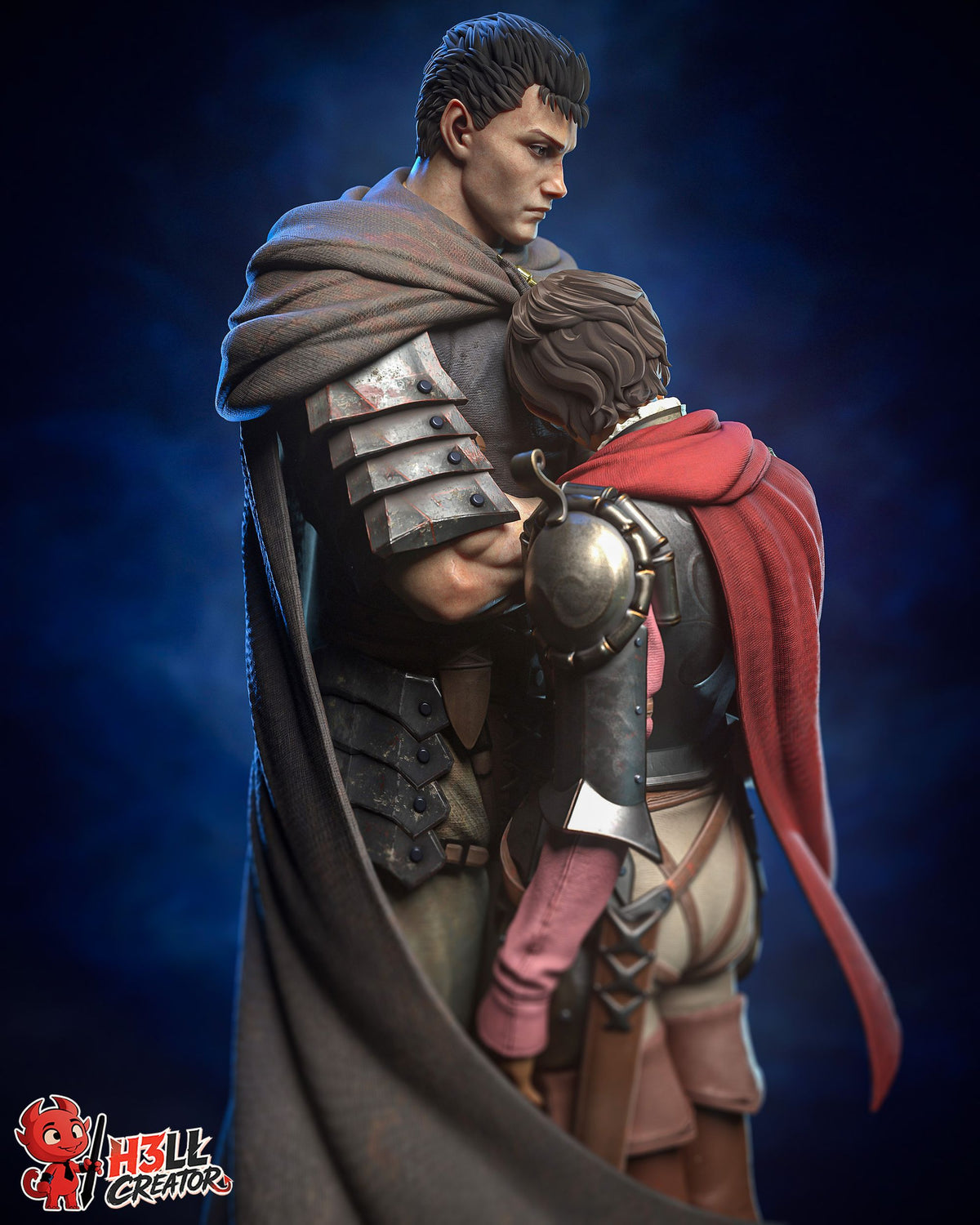 Guts and Casca - Highly Detailed Statue - Fanart